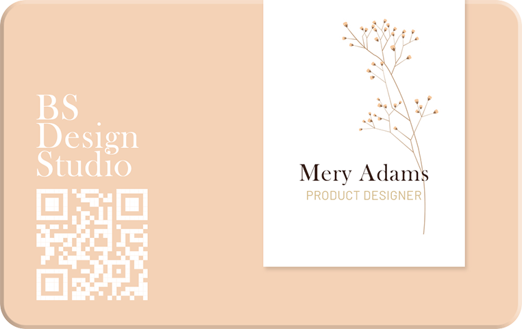 Paperless Business card Merry