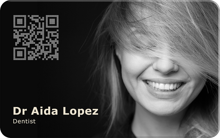 Business card Dr Aida Lopez