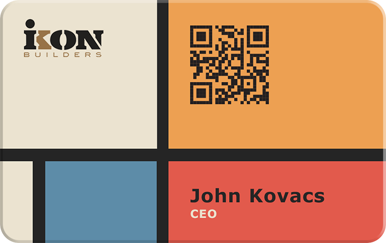 Business card Ikon Builder