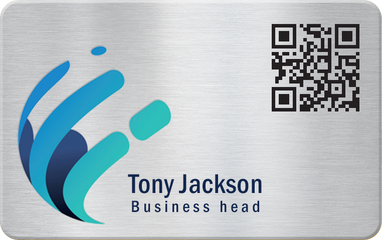 Paperless Business card Platinum